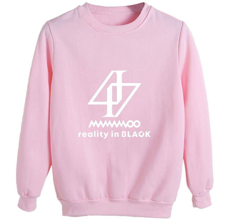 MAMAMOO reality in BLACK Sweatshirt