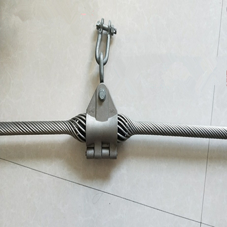 四川内江富华优质预绞丝耐张线夹 光缆耐张金具  厂家直供