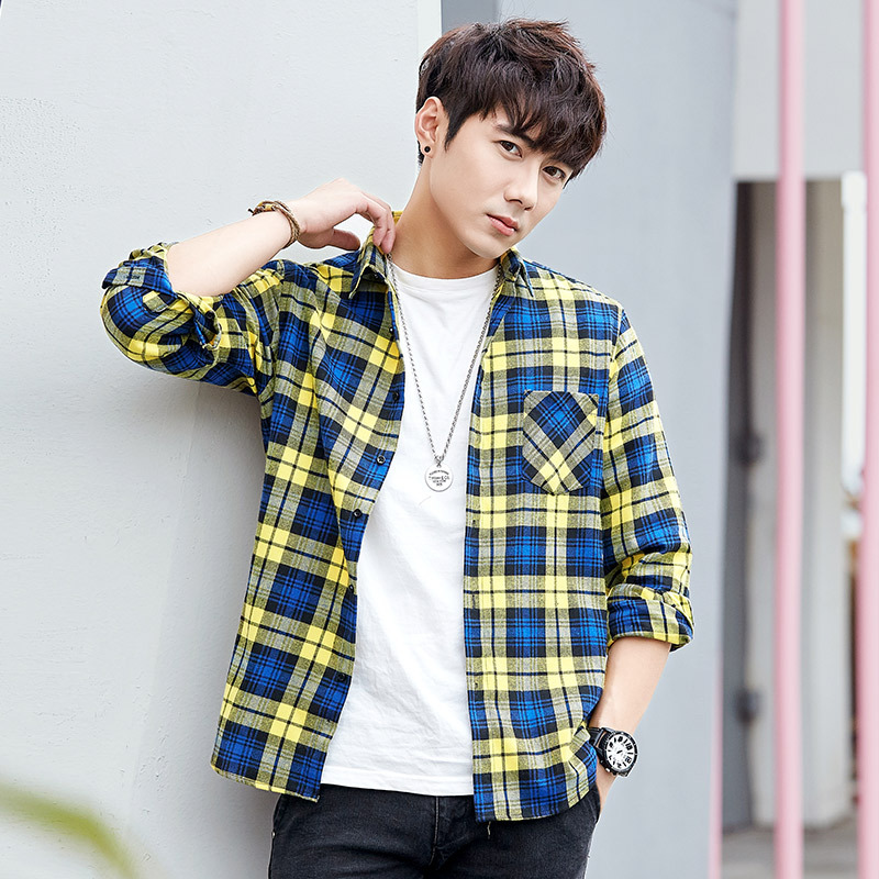 Trend Japanese retro casual universal shirt