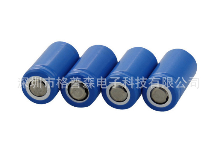 14280防暴手电筒头专用充电锂电池批发 300-350mah