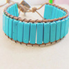 Turquoise bracelet natural stone, jewelry, accessory, wish, boho style