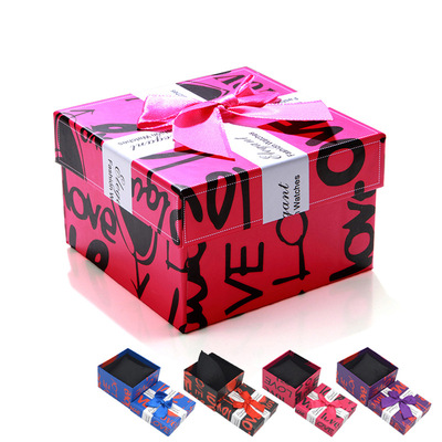 goods in stock Selling Heaven and earth covered Box watch Packaging box Watch Box Display box Cardboard box Manufactor wholesale Customizable
