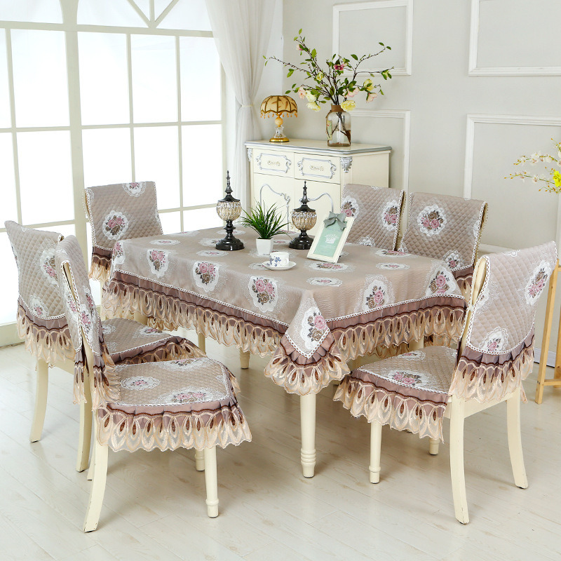 凤尾花开咖椅垫 (4)