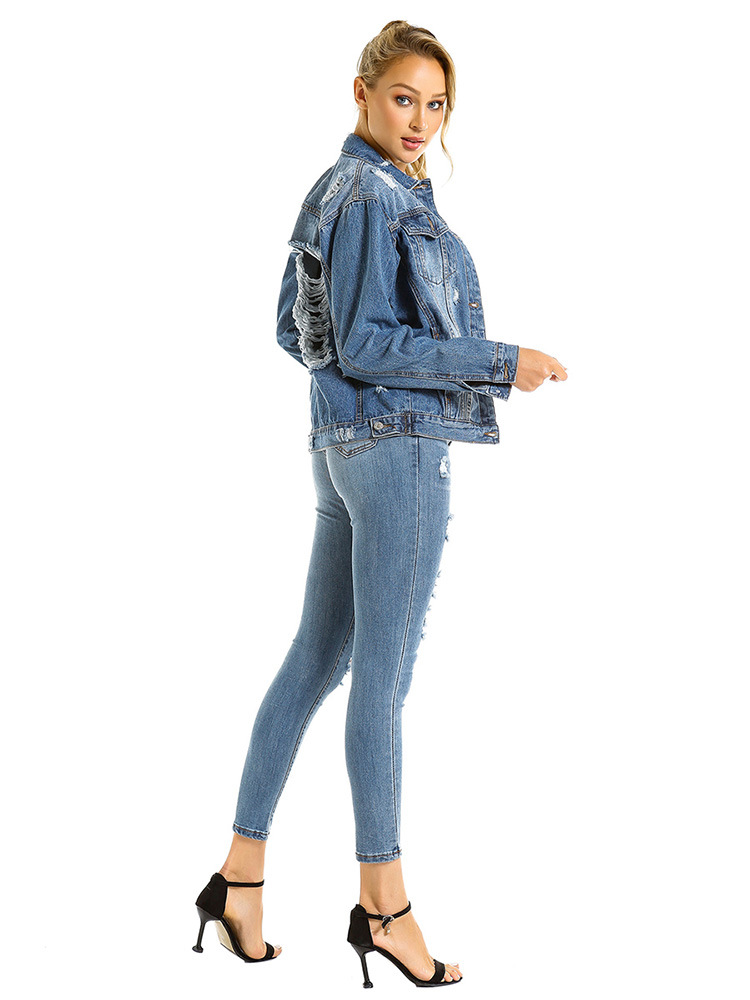 Blouson femme en Denim - Ref 3321777 Image 4