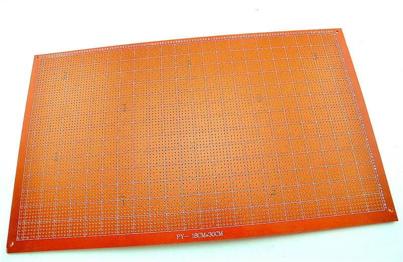 Бакелитовая универсальная доска 18*30 см 2,54 мм доска отверстия универсальная доска печатная плата