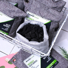 Cross-border bamboo charcoal package for cars, formaldehyde removal, odor removal activated carbon, new car deodorization, car interior odor removal carbon