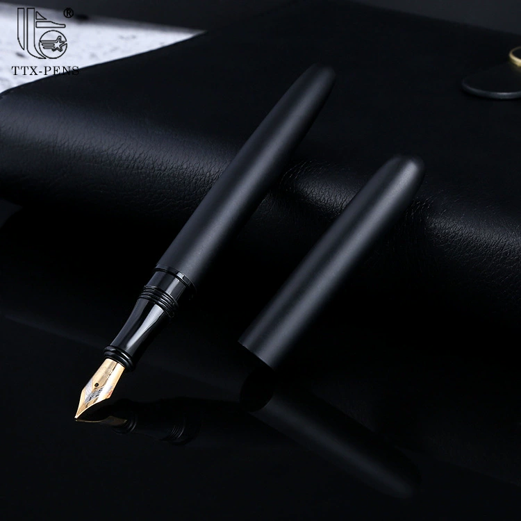 Black metal elite rollerball pen, custom-made, Birthday gift