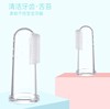 Medical transparent silica gel toothbrush, oral care