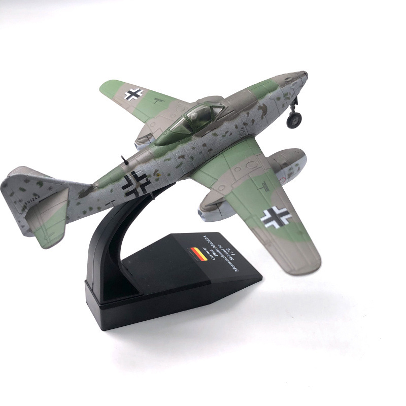 Nsmodel德国二战喷气式战斗机Me-262仿真合金飞机模型成品装饰品