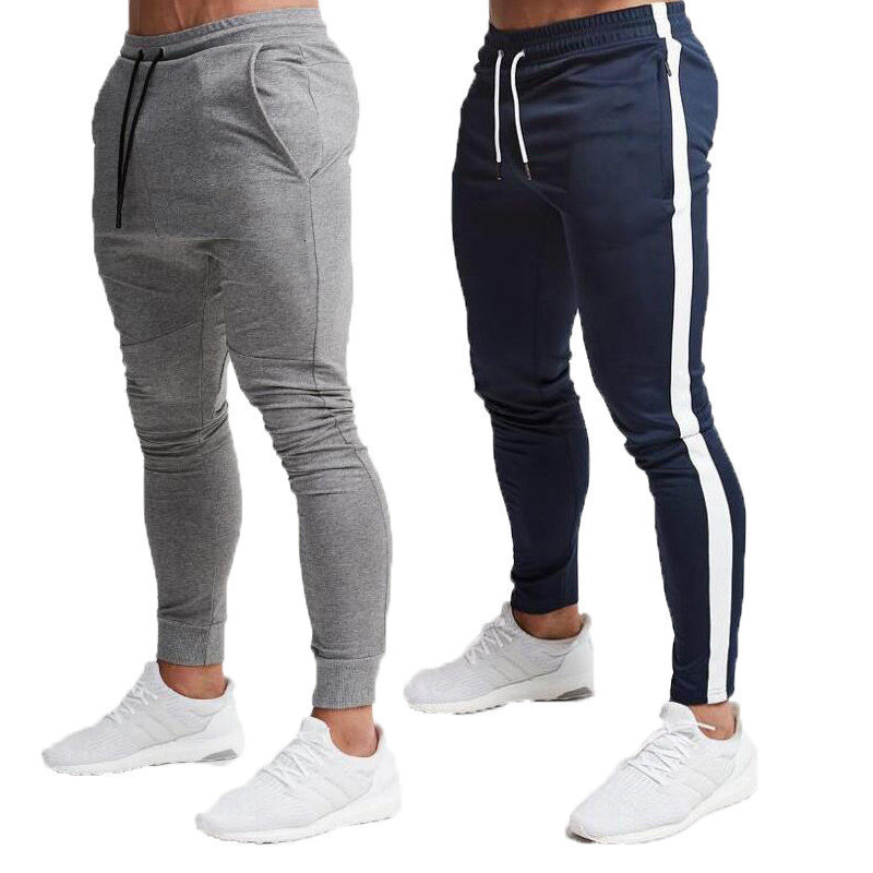 New Cross-Border Men's Outdoor Sports Casual Slim-Fit Gym Pants Men's Long Pants with Tapered Cuffs New Cross-Border Men's Outdoor Sports Casual Slim-Fit Gym Pants Men's Long Pants with Tapered Cuffs