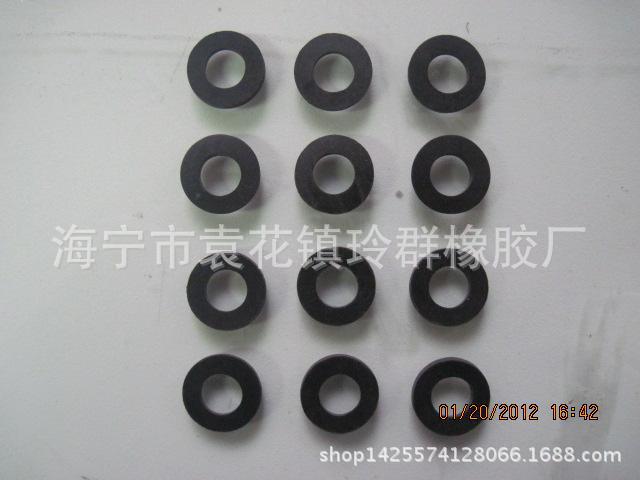 橡胶厂供应橡胶平垫片 黑色圆形橡胶平垫 硅胶平垫 橡胶防滑垫片