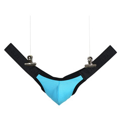 男士露臀新款內褲 拉絲U凸透氣性感底褲雙內褲大碼批發男生睡褲頭