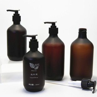 PET300mlƿ��ȫ���Ƶ�ϴ��Һƿ�� ĥɰϴ�lˮƿ 500ml��ԡ¶ƿ��