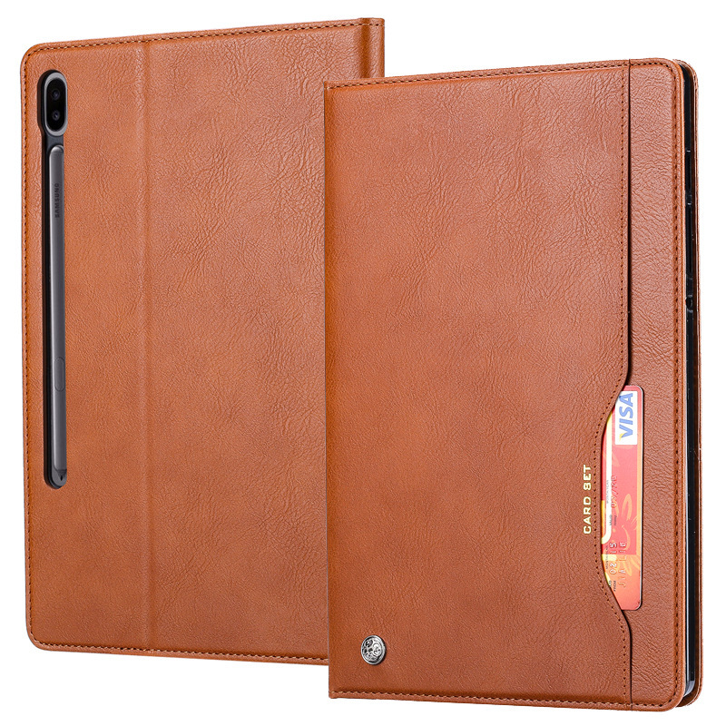 Suitable for Samsung Tab S7 T870 T875 Classic Leather Tablet Case with Card Slot S7 Plus 2020 Protective Case Suitable for Samsung Tab S7 T870 T875 Classic Leather Tablet Case with Card Slot S7 Plus 2020 Protective Case