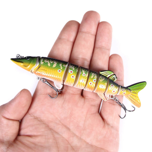 New foreign trade hot-selling lure multi-section fishing lure 18.5g/67.5g multi-section fishing bait bionic fake bait fishing gear wholesale