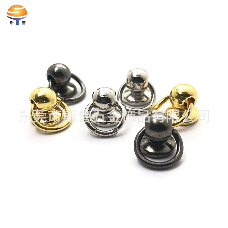 Фабрика в наличии оптом аксессуары для багажа медные соски гвозди голова монаха может быть настроена много видов сумок для багажа