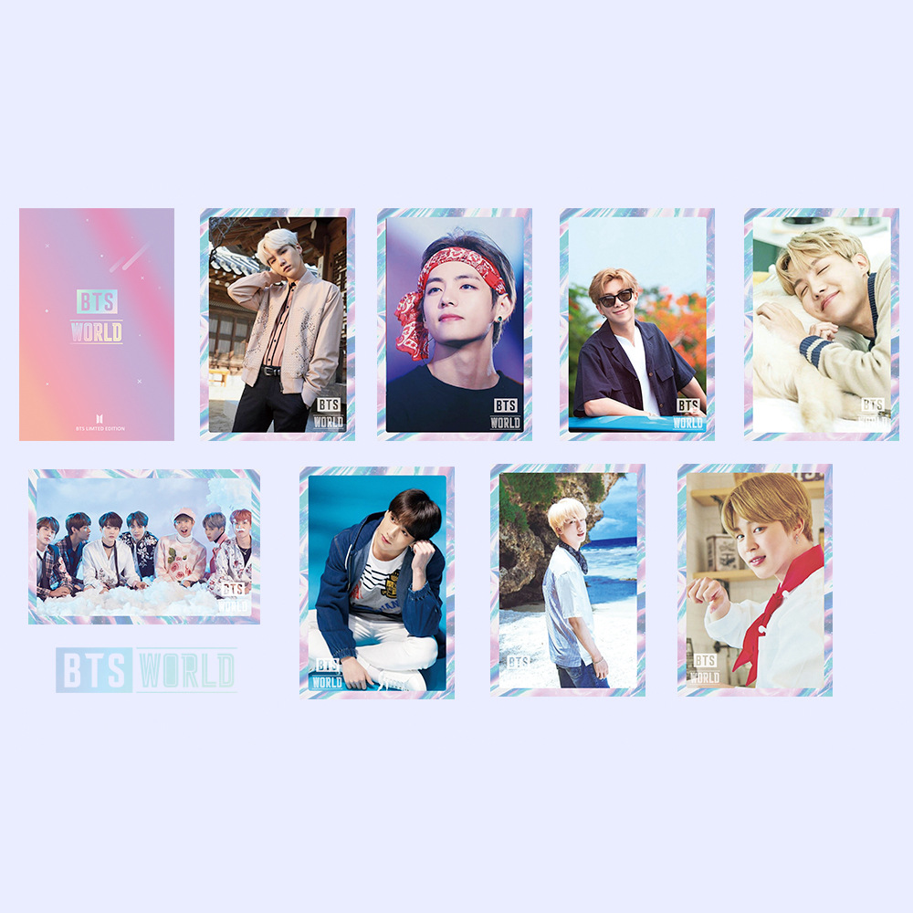 Bulletproof juvenile 32 Zhang Card Fans Should aid card Postcard SUGA JIN periphery