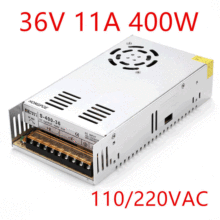 36v���ص�Դ36V11A 400W ���LED�Ƶ�Դ ֱ����ѹ��ѹ�� S-400-36