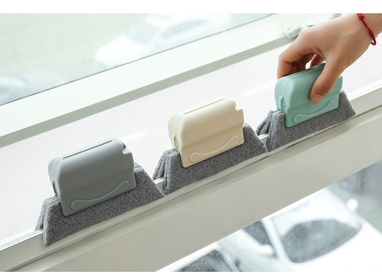 窗户槽沟清洁刷扫窗户凹槽刷清理门窗滑道缝隙小刷子窗槽清洗工具