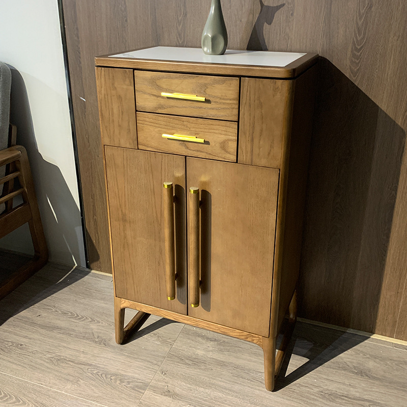 Trans Europe Simplicity Northern Europe solid wood Bucket cabinet Storage Lockers