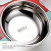 Dinner plate stainless steel for feeding, transport, children's lunch box for supplementary food