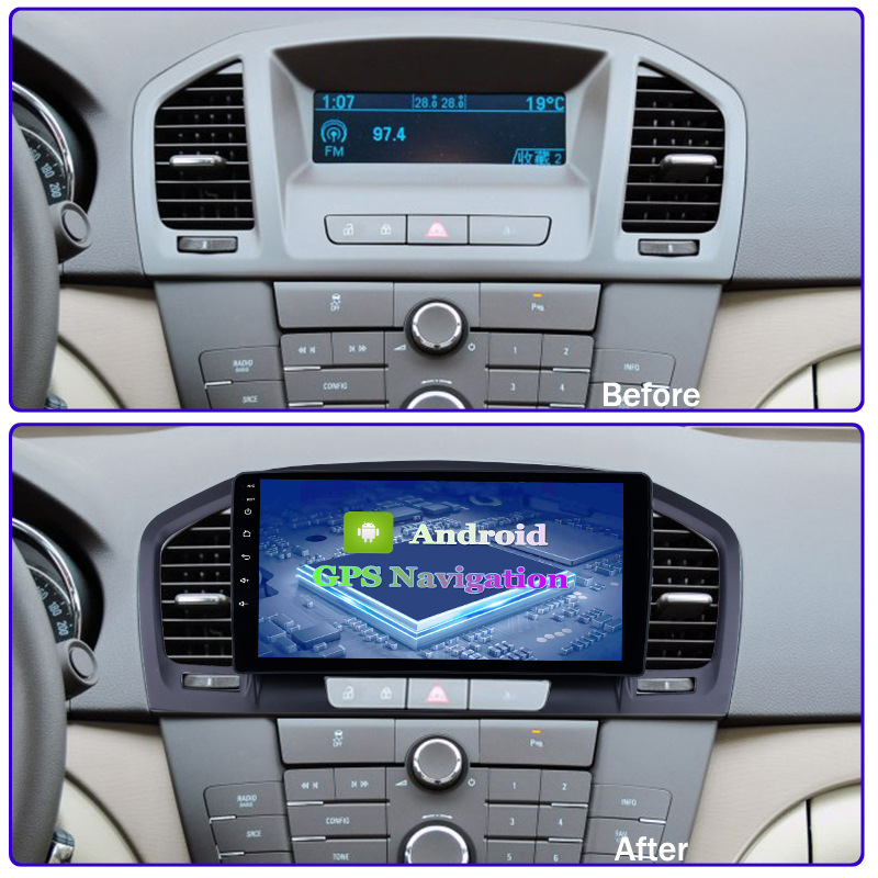 Cross border products are suitable for the 09-13 Buick Regal Android central control modified large screen car navigation system