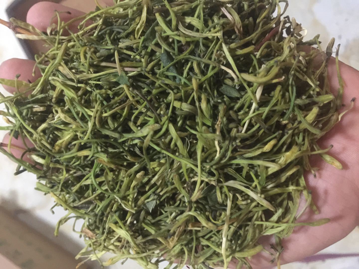 Honeysuckle Flower Tea Jin Yin Hua Dried Buds 500g Natural Sun Dried Herbal Tea for Brewing quality and texture