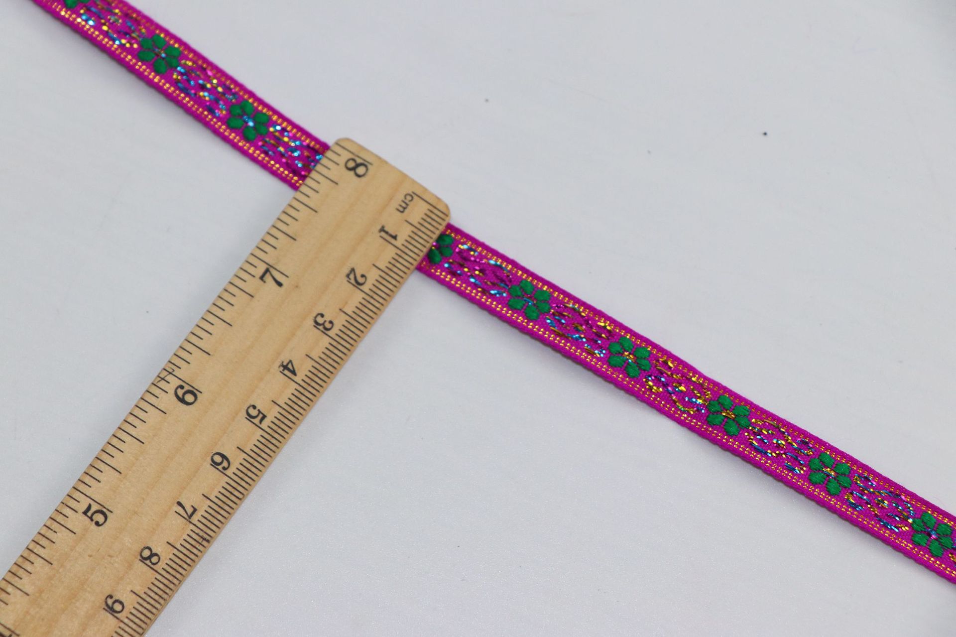 Venta al por mayor accesorios de ropa minoritaria cinta de poliéster estilo pastoral artesanal DIY tela bordado nacional cinta