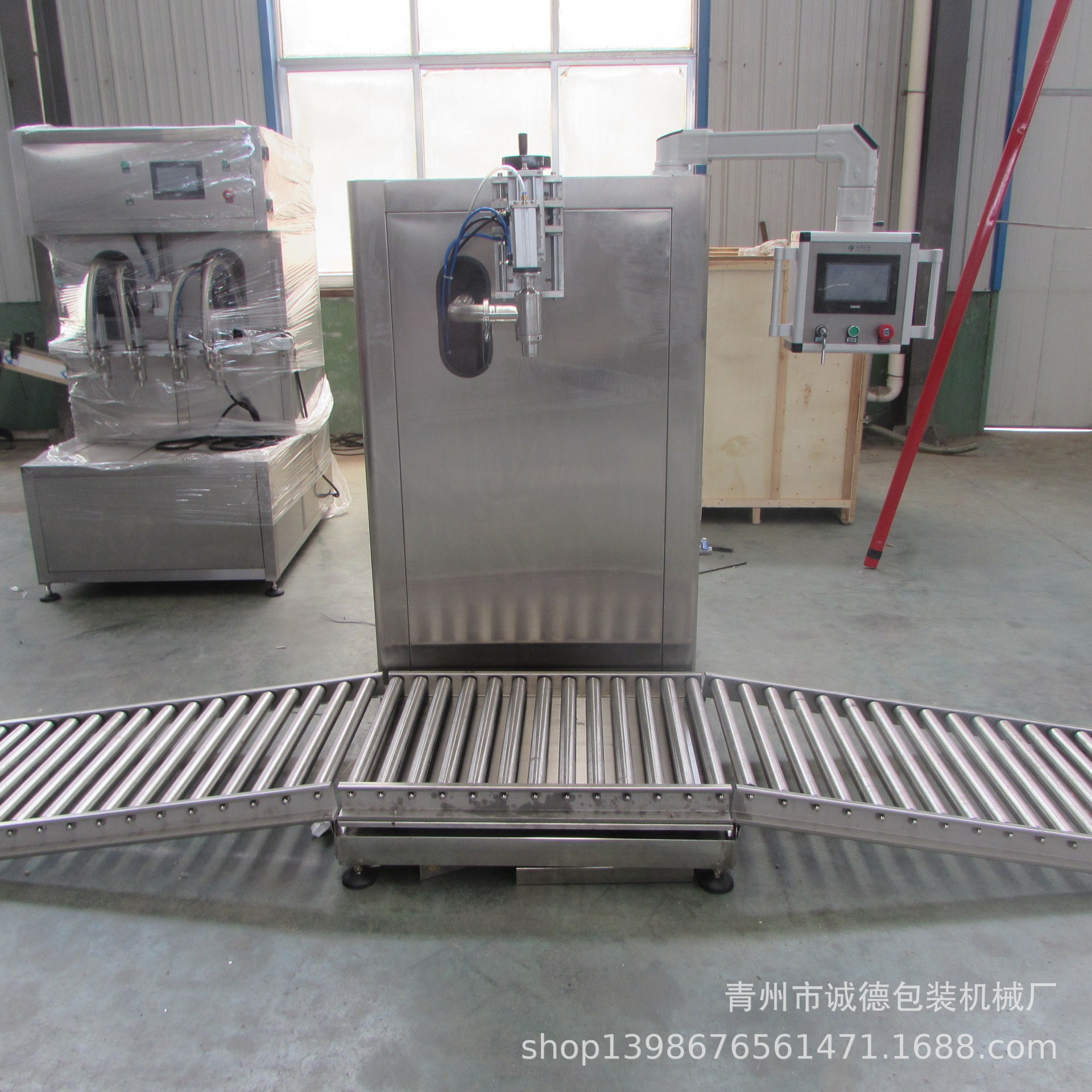 厂家 大桶液体灌装机  200L称重式灌装机 菜籽油 190kg灌装机