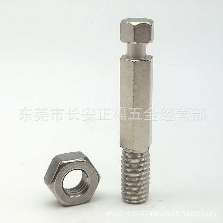 PDSPO3-10 M4 M5 M6 M8 M10 M12拉伸弹簧用支柱六角型 镀镍