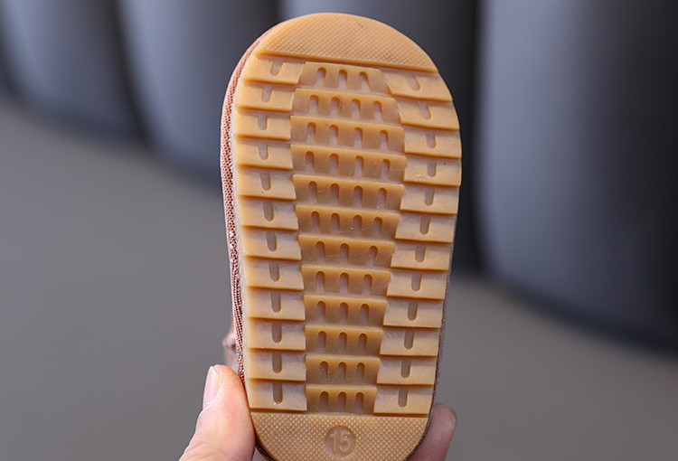 Baby vinterplysch 0-11 år gamla pojkar och flickor snö bomull promenadskor nyfödda babystövlar_voghion.com