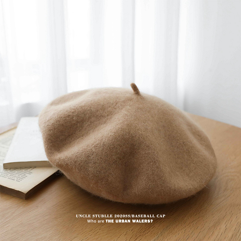 Unisex Wool beret woman retro autumn-winter everything breathable artist hat summer thin hipster woman_voghion.com