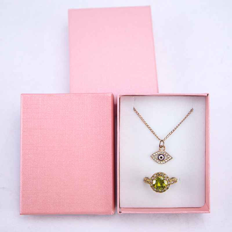 新款项链手镯戒指饰品包装盒批发 精美饰品礼品包装纸盒