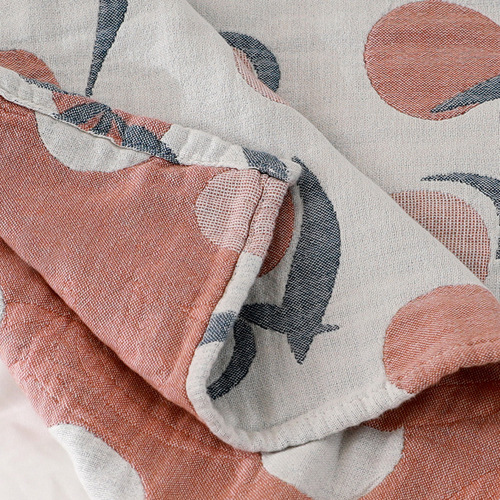 Cotton gauze pillow towel five-layer gauze simple Nordic high-end pillow towel pillow core anti-slip cover towel single pair