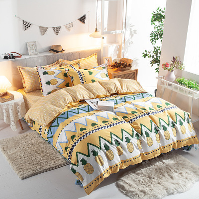 Manufactor Direct selling bedding Four piece suit sheet Quilt cover Bedding set Home textiles gift customized wholesale