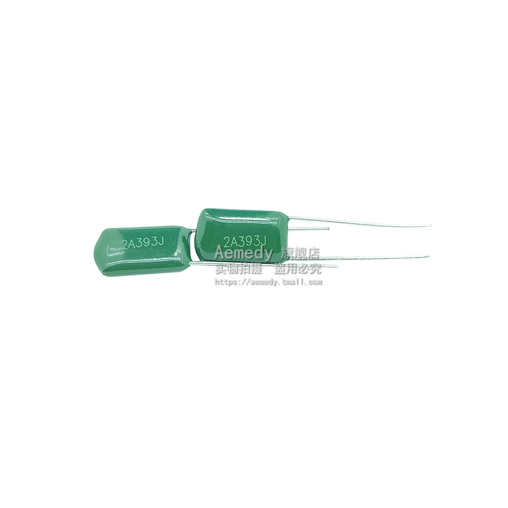 КХ11 polyester capacitor 2A393J 2A393 100V 0.039uf 39000pf 5% 5mm