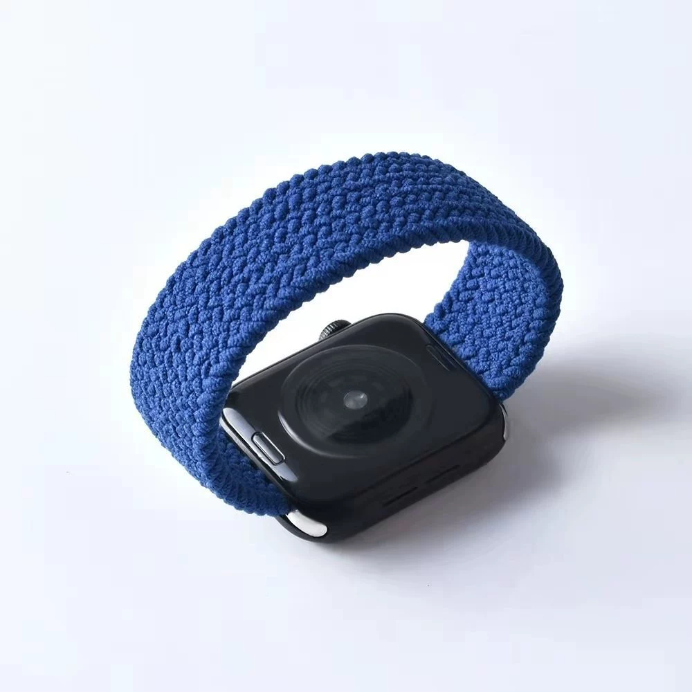 Подходит для Apple Watch: нейлоновая петля, одиночная петля, цельноплетёный ремешок для iwatch 6/5/4/3/2/1/se