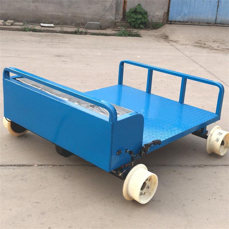 电动遥控轨道车载重大轨道平板车运输工具巡逻1435轨距电动轨道车