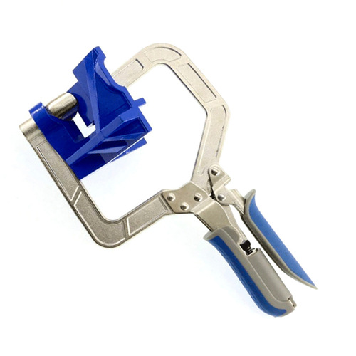 Multifunction Angle Punching Clamping Tool 90-Degree Right-Angle Clamp Holding Fixture Woodworking Right-Angle Clamping Tool