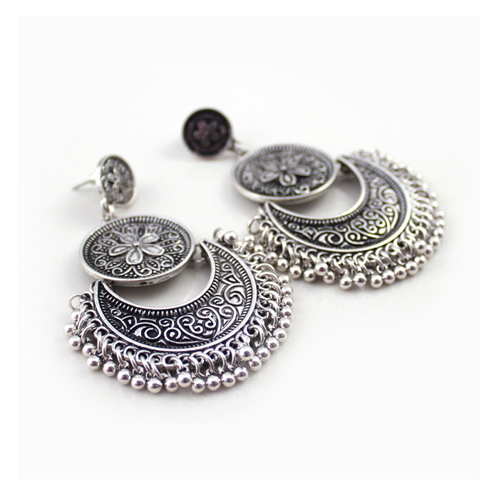 Retro Ethnic Style Geometric Alloy Plating Women's Drop Earrings display picture 6