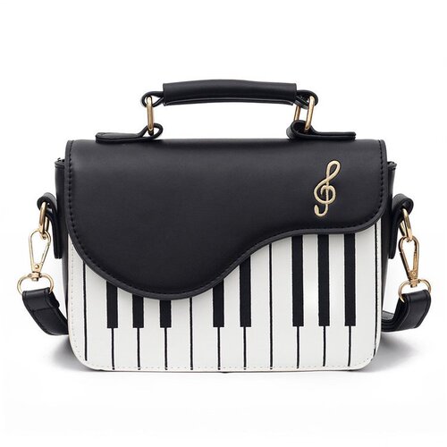 bags women 2020 piano women's bag fashionable Korean style single shoulder crossbody piano key small square bag foreign trade women's bag