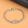 Chain, brand goods, bracelet, wholesale, silver 925 sample, punk style, simple and elegant design