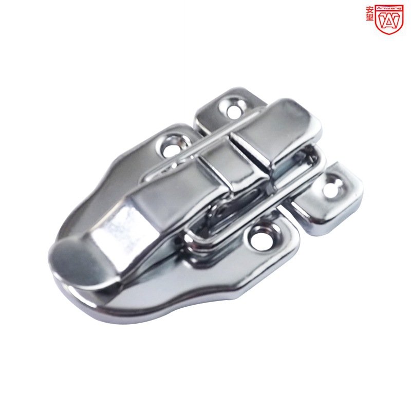 AW3007 caja de herramientas hebilla de hierro hebilla con hebilla de madera hebilla de boca de pato hebilla caja de hierro hebilla