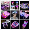 Feather Flower Ring Blogen Cat Ear Hair Human Rabbit Ear Mickey Ears LED Light Poor Wholesale