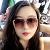 Sunglasses, anti-radiation sun protection cream, glasses, internet celebrity, new collection, Korean style, UF-protection