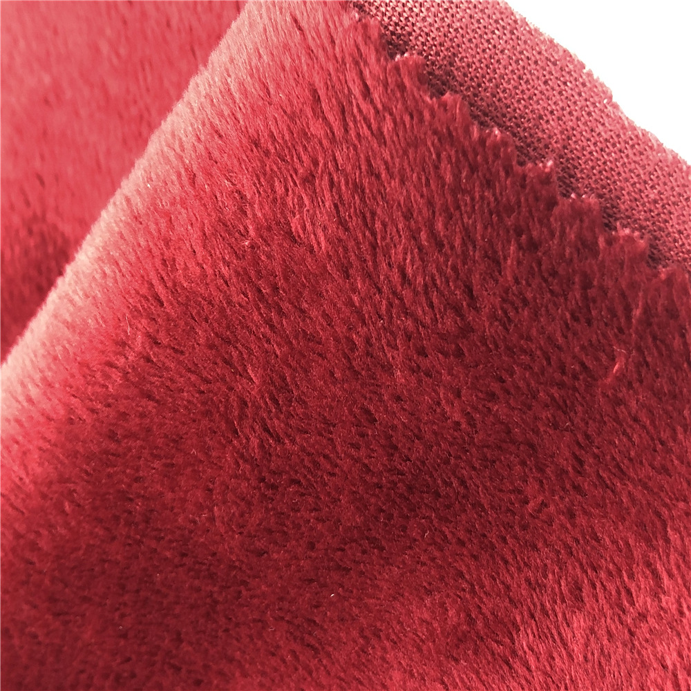 销售冬季保暖鞋 靴子内衬绒布 短毛超柔绒 服装内衬