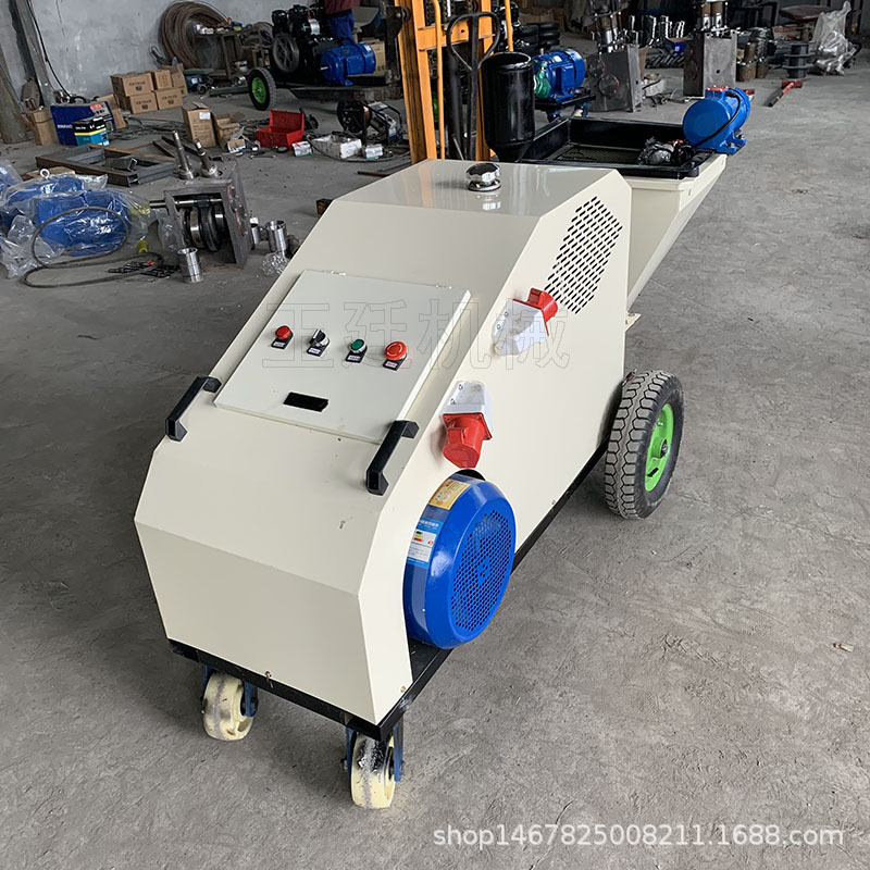 玉廷制造快速双缸砂浆喷涂机柱塞式多功能小型砂浆喷涂机厂家包邮