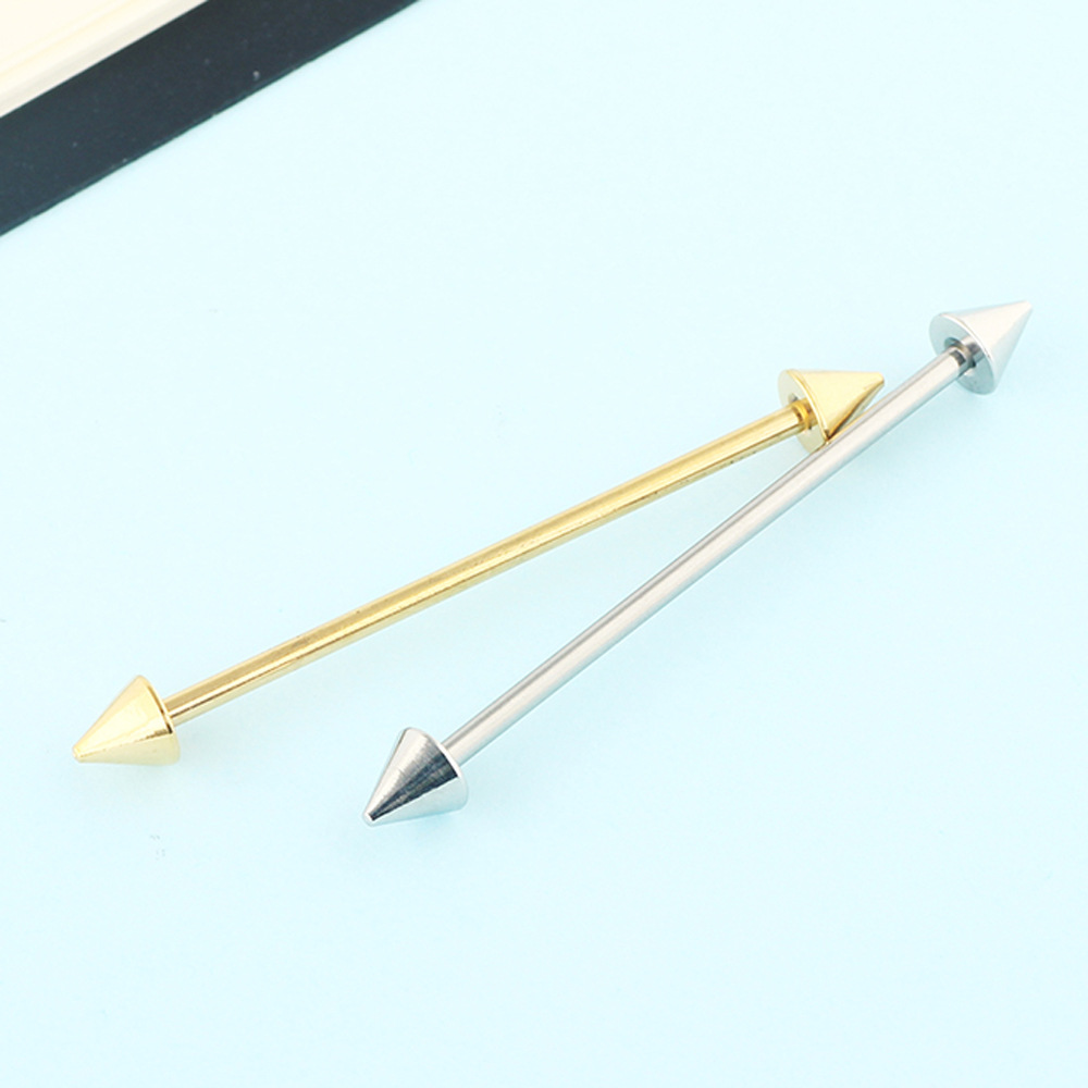 Fashion Geometric Stainless Steel Metal Ear Studs 1 Piece