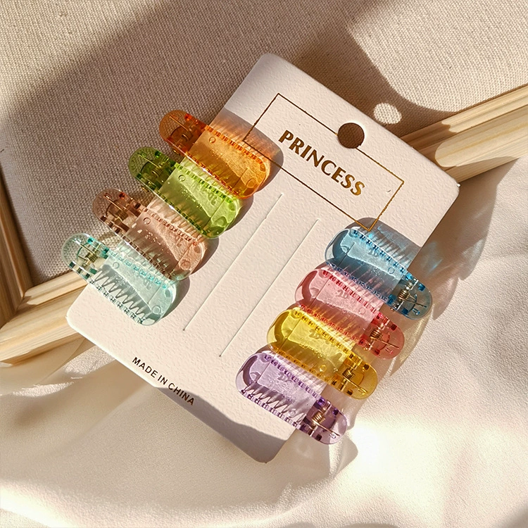 Brand cute transparent hairgrip for children and adults, internet celebrity