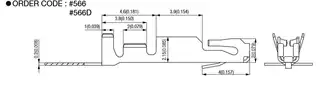 #566-1日本工厂直供KEL连接器Contact terminal for FA01